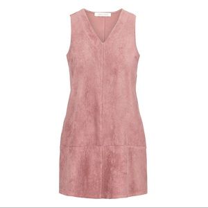 Bishop + Young | Pink Suede Dress | Size: M